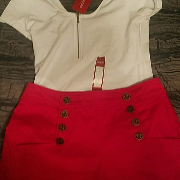 Express Pants - EXPRESS high-waisted shorts